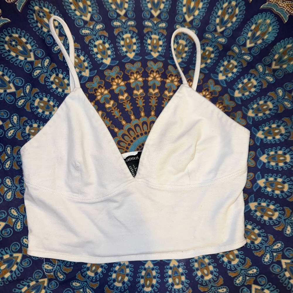 White bralet